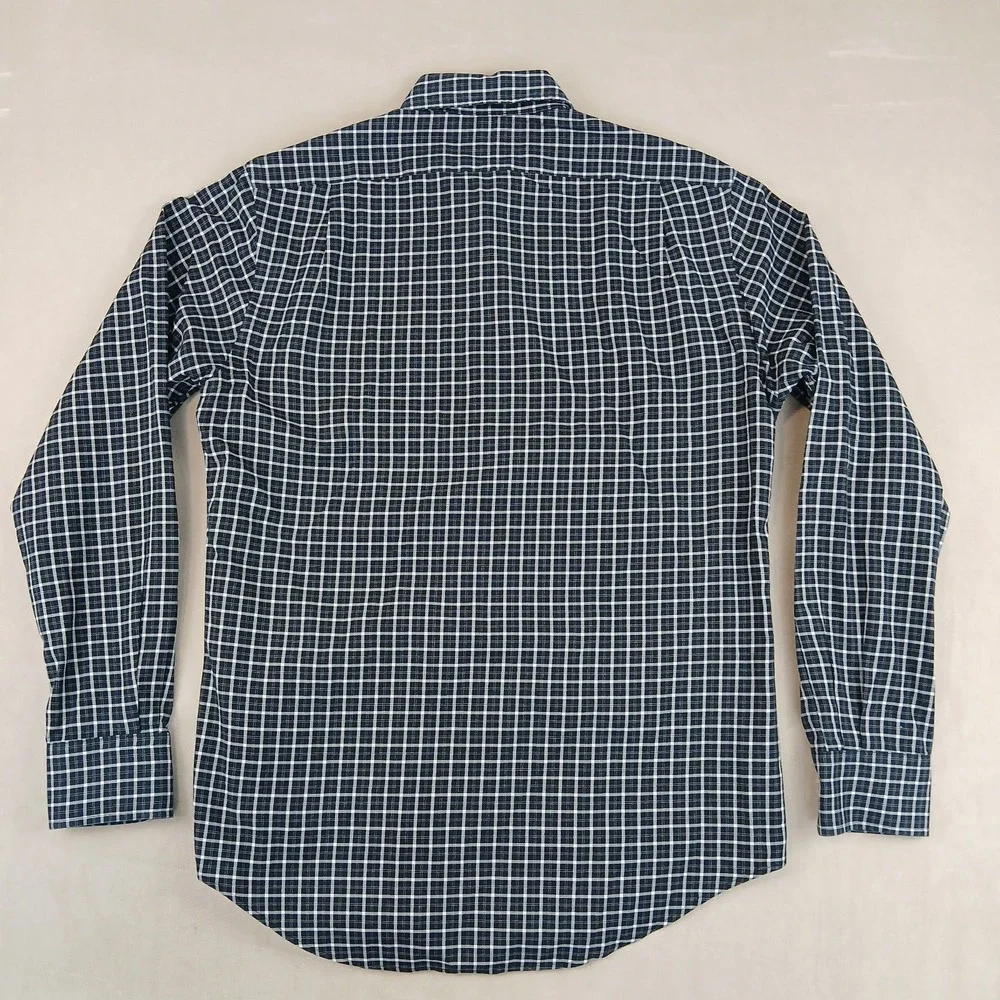Polo Ralph‎ Lauren Small Mens Shirt Oxford Spread Collar Plaid 20x27